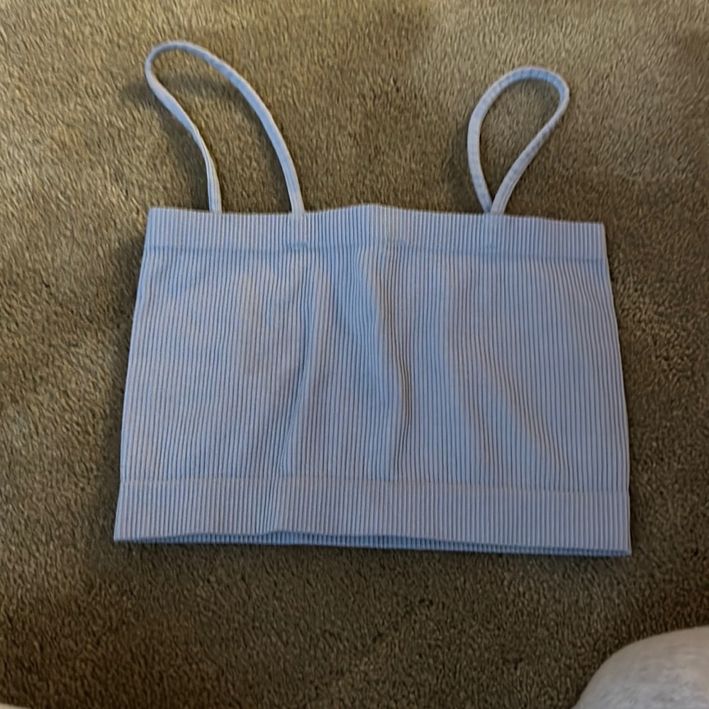 basic light grayish blueish top